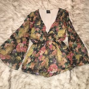 Floral romper